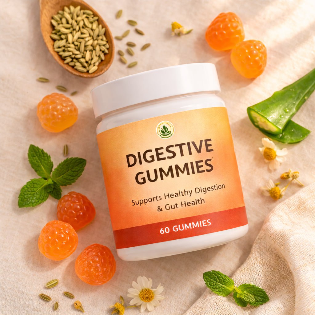 Digestive Gummies | 30 and 60 Gummies | Digestive Supplement