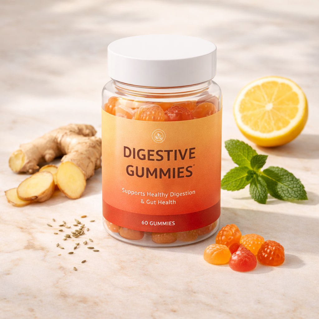 Digestive Gummies | 30 and 60 Gummies | Digestive Supplement
